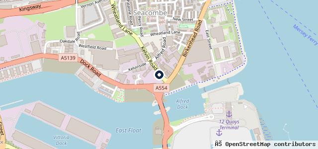 Map showing the location of Vclean Hand Car Wash