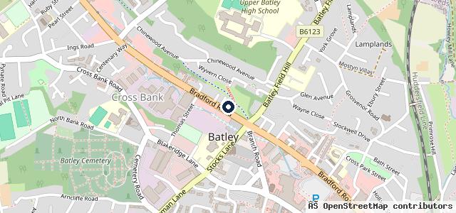 Map showing the location of Top Spec Autocare Ltd