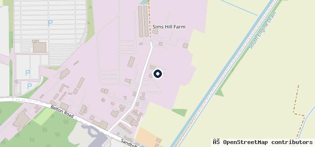 Map showing the location of TR Auto Repairs