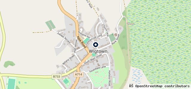 Map showing the location of William Barclay