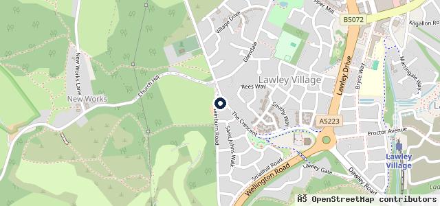 Map showing the location of A C H Autos