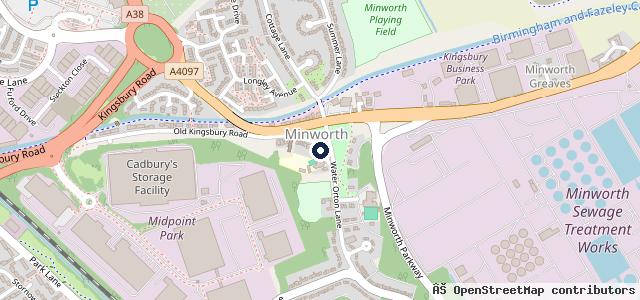 Map showing the location of F.G. Mansell