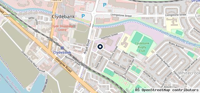 Map showing the location of Richmond Street