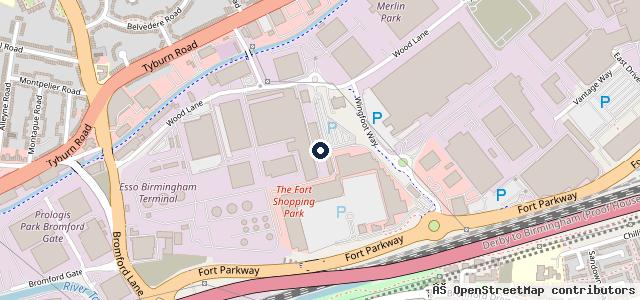 Map showing the location of WMSS LTD - Independent BMW & MINI Specialists and Saab Parts Birmingham