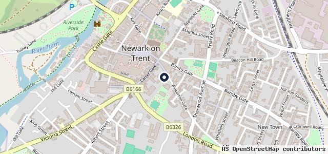 Map showing the location of Pratt & Gelsthorpe Ltd