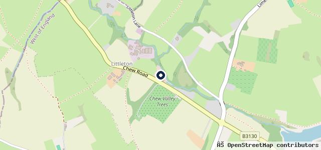 Map showing the location of WINFORD ROAD GARAGES LTD: Ford Authorised Repairer & Used Car Sales