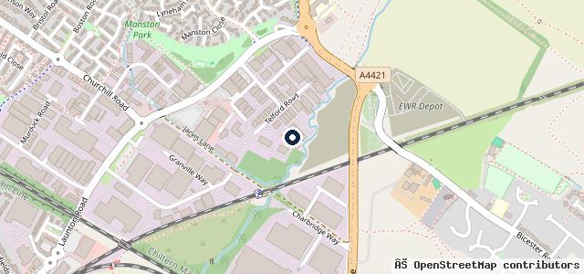 Map showing the location of Worldwide Automotive Ltd