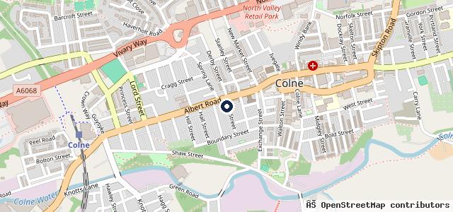 Map showing the location of X L C R House