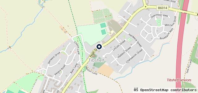 Map showing the location of High Street Auto Centre Ltd