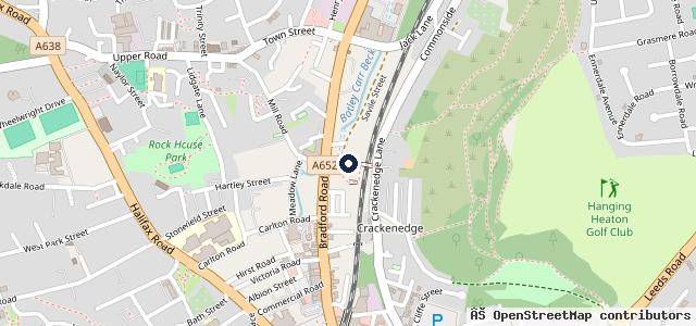 Map showing the location of Dewsbury Auto Salvage LTD