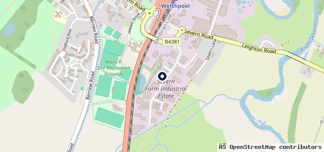 Map showing the location of DG Tyres Ltd