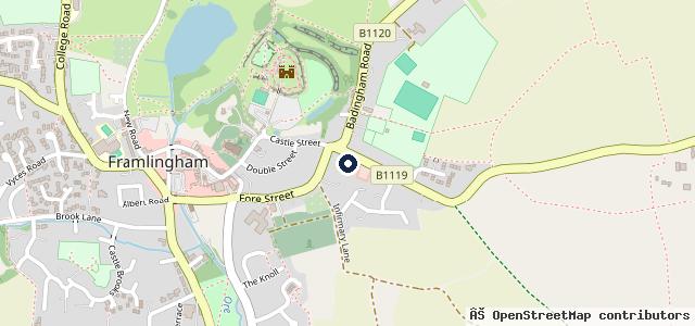 Map showing the location of Haynings Service Station Ltd