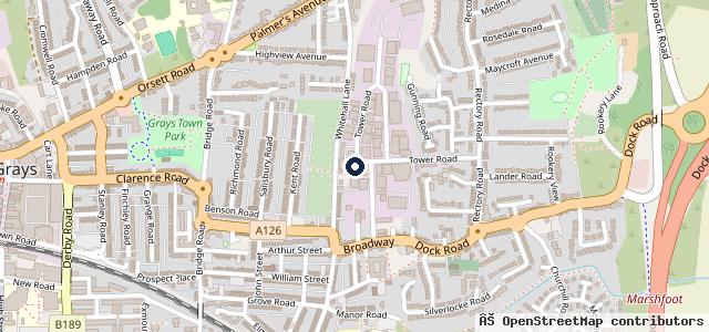 Map showing the location of Laindon Car Centre Services Ltd