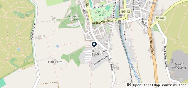 Map showing the location of Leeming Brothers of Haworth Ltd