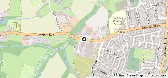 Map showing the location of Island Tyres - Team Protyre