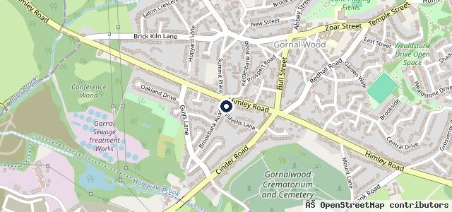 Map showing the location of Summit Garage