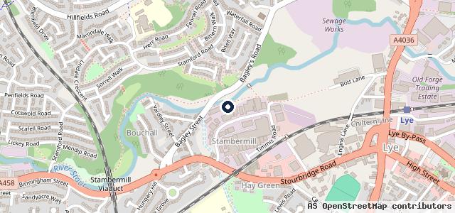 Map showing the location of Mh Autos Service & Repair