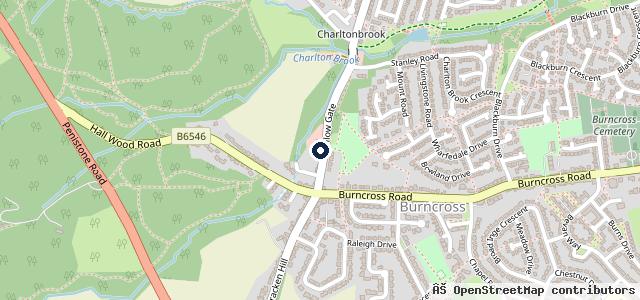 Map showing the location of Jacks Tyres - Team Protyre