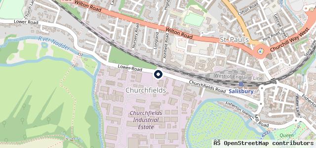 Map showing the location of August Motors Fiat, Abarth & KGM
