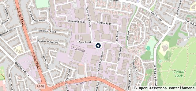 Map showing the location of Richard Nash Cars Limited