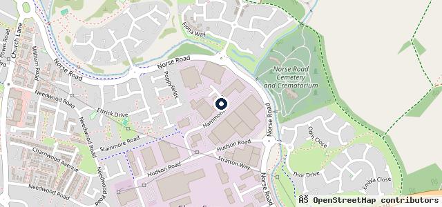 Map showing the location of William Rutter Motor Services