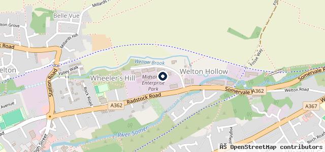 Map showing the location of MCMOT MOT Centre