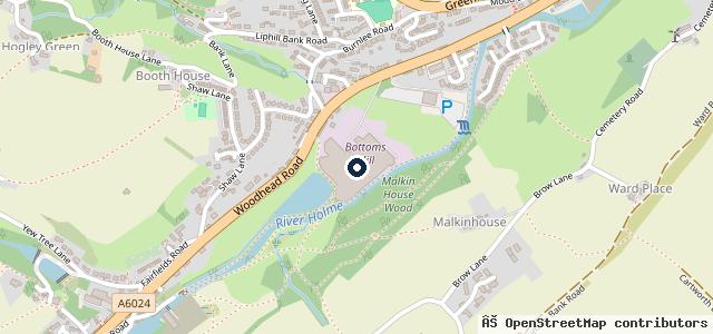 Map showing the location of Gallagher Ford and Transit Specialists LTD