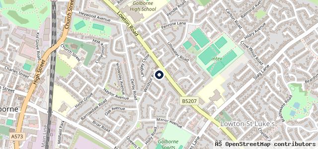 Map showing the location of Twist James Garage Ltd
