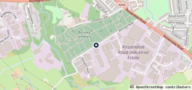 Map showing the location of Chapel Restorations