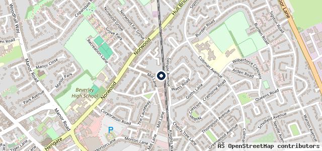 Map showing the location of Mill Lane Auto Ltd