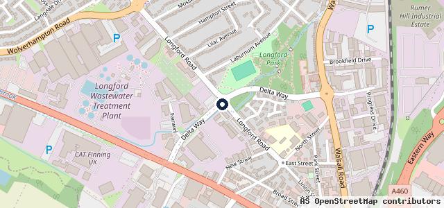 Map showing the location of Brincars Ltd