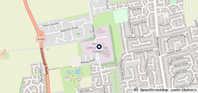 Map showing the location of Marshall Motor Engineers