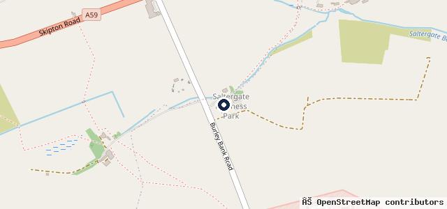 Map showing the location of Harrogate Jagwar Specialists Ltd