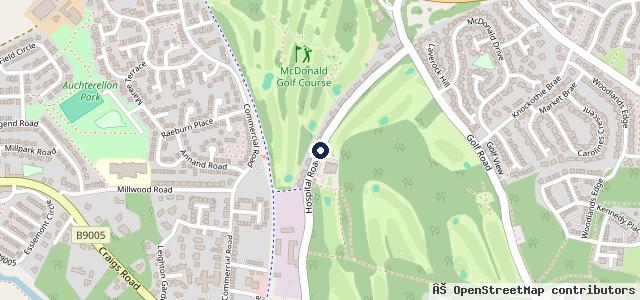Map showing the location of Kairdson Tyres and Auto Centre