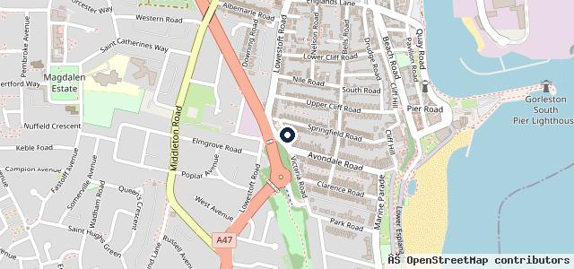 Map showing the location of The Bunker | Southampton