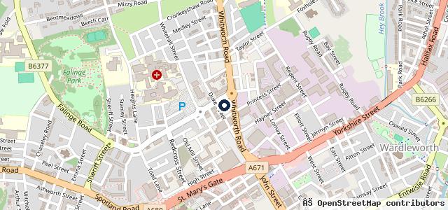 Map showing the location of Spring Court Auto Centre Ltd