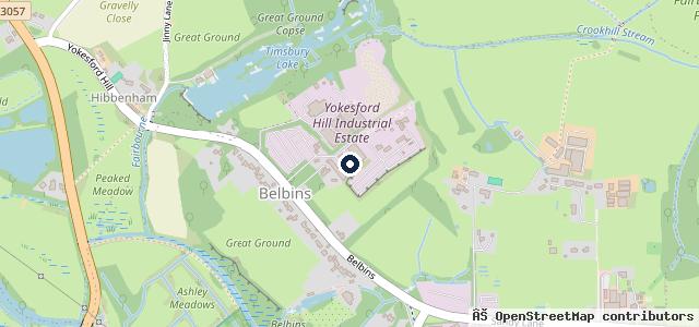 Map showing the location of Premier Car Care