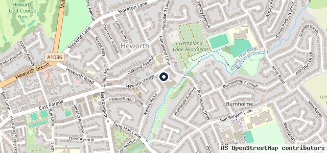 Map showing the location of Ray Chapman Motors York - Volvo Cars