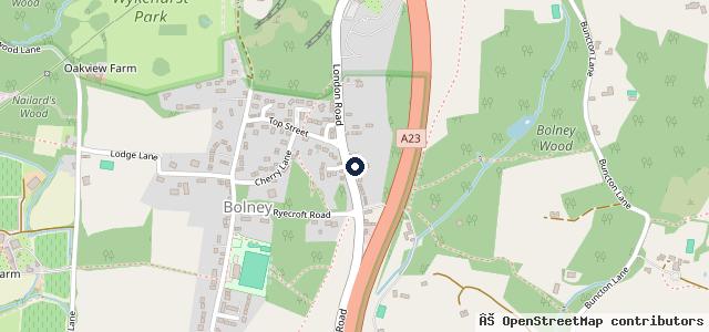 Map showing the location of The Motorcycle Workshop (MCW)