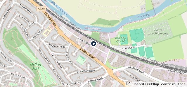 Map showing the location of TransAuto