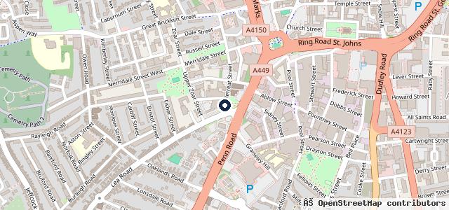 Map showing the location of A a Autos