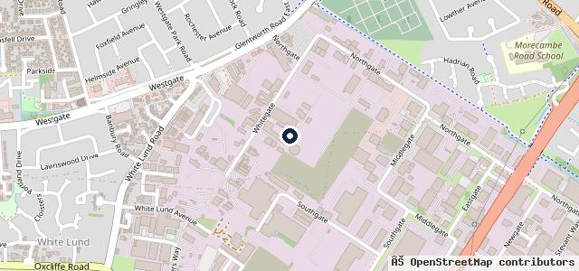 Map showing the location of A & A Motors
