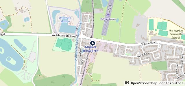 Map showing the location of Bosworth Garage Ltd
