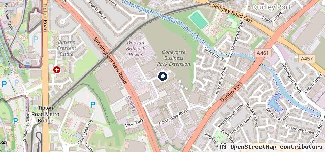 Map showing the location of A.J.N.Vehicle Services Ltd.