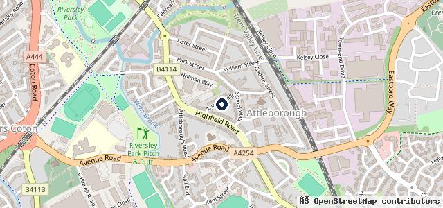Map showing the location of Smart Auto Body Repair
