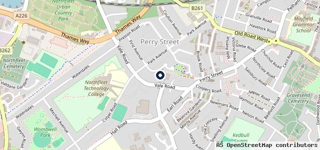 Map showing the location of Mark Hannam Autos
