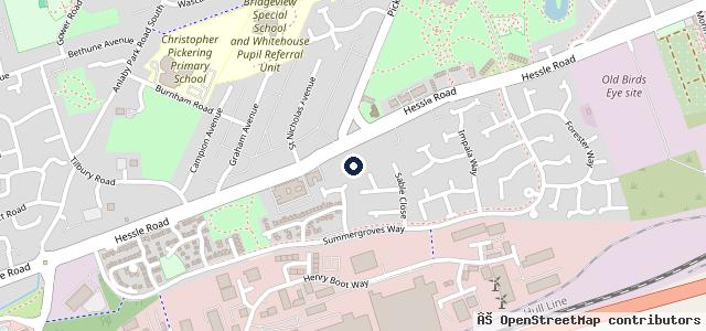 Map showing the location of A&M Motorcycle Engineers Service&Mot Centre.