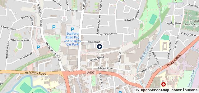 Map showing the location of R & G Automotive Ltd