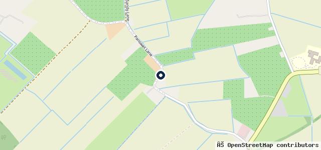 Map showing the location of Dave Parrin MOT Centre