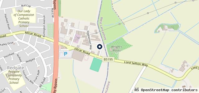 Map showing the location of Auto Services Formby Ltd